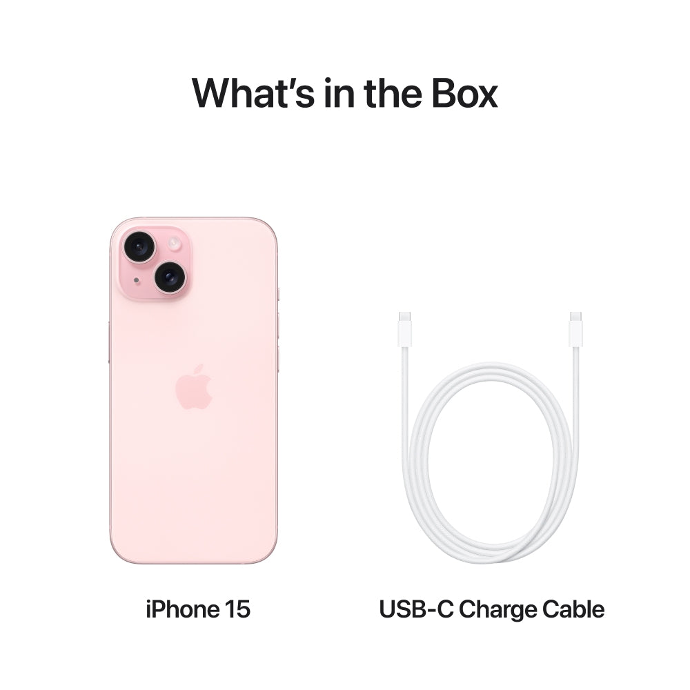 Apple iPhone 15 (256GB, Pink)