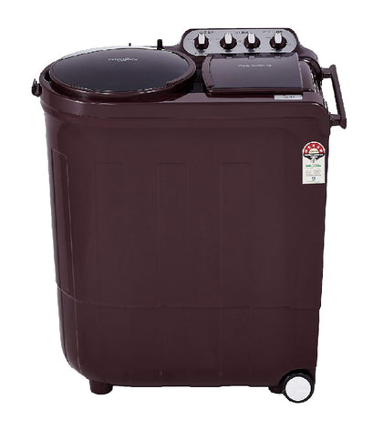 Whirlpool ACE 8.5 Turbo Dry 8.5 Kg 5 Star Semi-Automatic Top Loading Washing Machine, Wine Dazzle (30309)