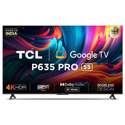 TCL 55P635 PRO 4K UHD Smart Google TV