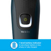 Philips S1121/45 Cordless Electric Shaver, 3D Pivot & Flex Heads, 27 Comfort Cut Blades, Up to 40 Min of Shaving