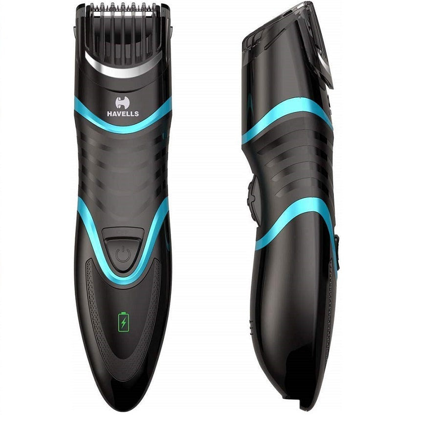 Havells BT9000 USB Quick Charge Zoom Wheel Beard Trimmer (Blue)