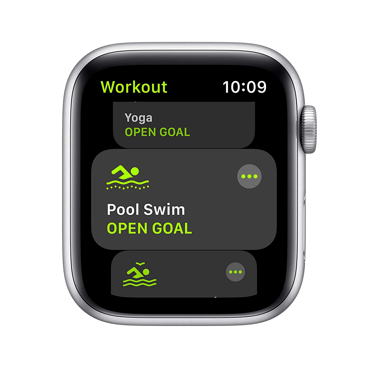 Apple Watch SE (GPS, 44mm) - Silver Aluminium Case with White Sport Band