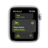 Apple Watch SE (GPS, 44mm) - Silver Aluminium Case with White Sport Band