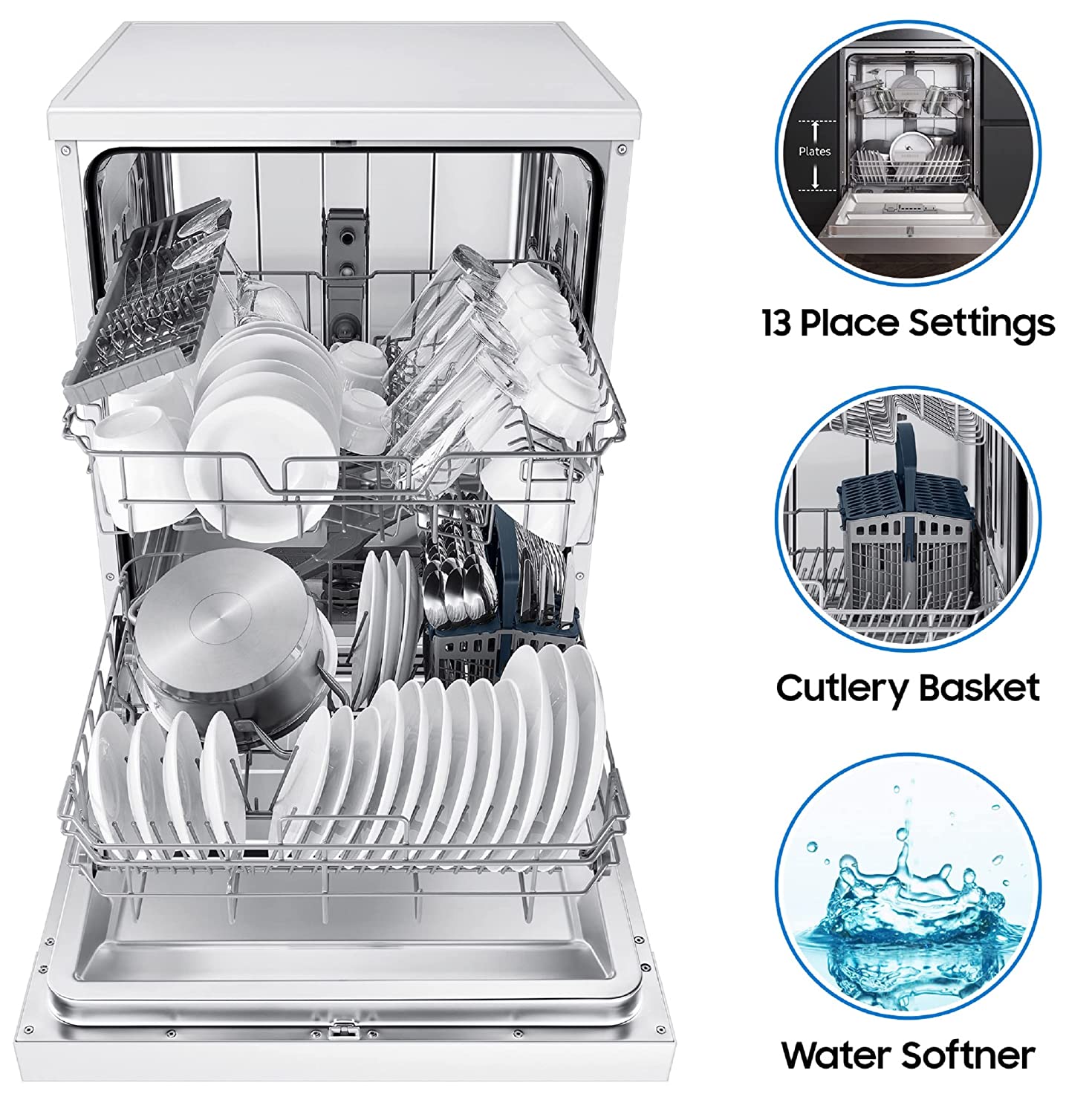 Samsung DW60M5042FS 13 Place Setting Dishwasher