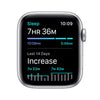Apple Watch SE (GPS, 44mm) - Silver Aluminium Case with White Sport Band