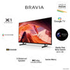 Sony Bravia X80L Series 4K Ultra HD | High Dynamic Range (HDR) | Smart TV (Google TV)