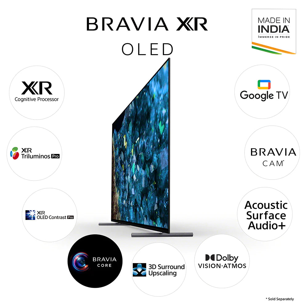 Sony Bravia A80L XR Series 4K Ultra HD Smart OLED Google TV