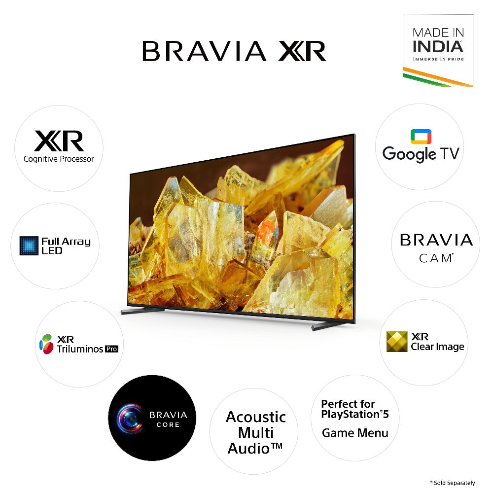Sony Bravia X90L Full Array LED 4K HDR Google TV