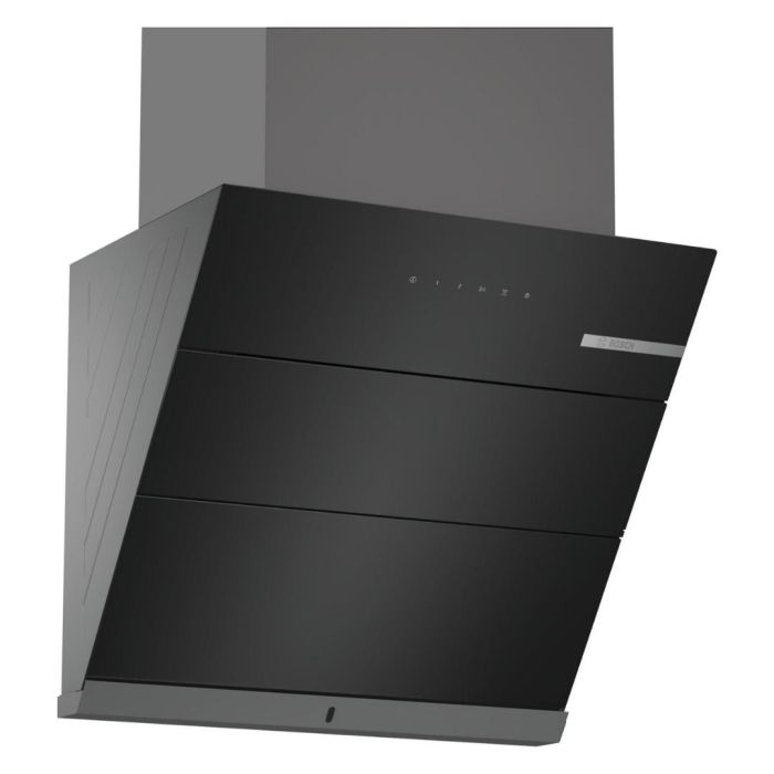 Bosch DWKA68G60I 60cm Series 4 wall-mounted cooker hood Chimney (Flat Black)