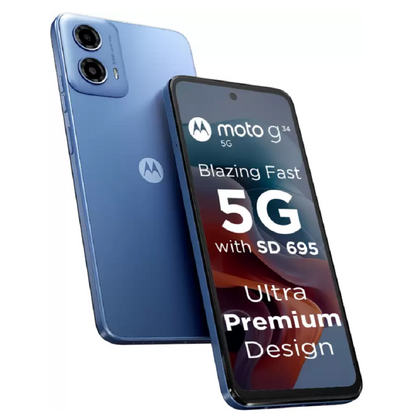 Motorola Moto G34 5G (4/128GB, Forever Blue)