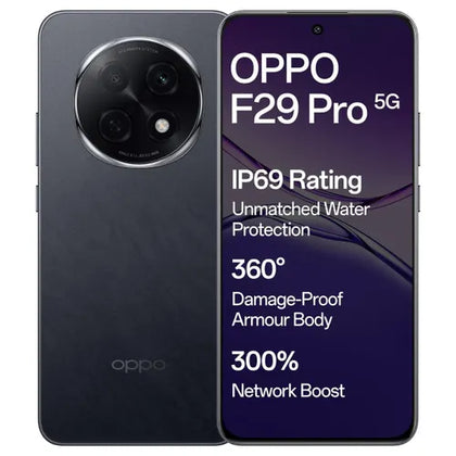 Oppo F29 Pro 5G (8/256GB, Granite Black)