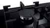Bosch PPS9A6B90I 5 Burners Glass Gas Hob (Built in) Automatic Hob, Black