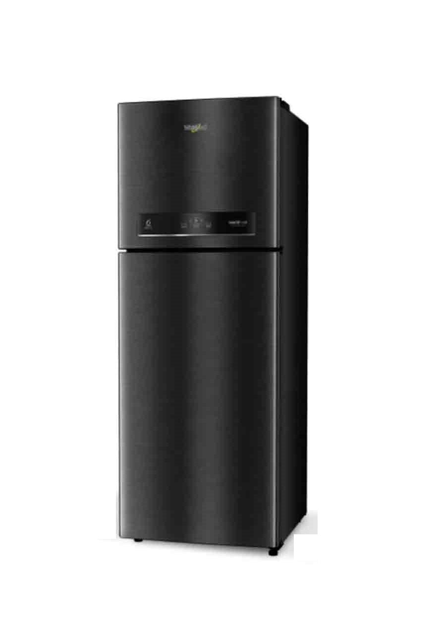 Whirlpool IF INV CNV 455 Steel Onyx 411 L 2 Star Frost Free Double-Door Refrigerator Steel Onyx (21857)