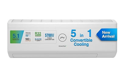 Godrej SIC20ITC3-WYS 1.7 Ton Split Inverter Air Conditioner (White)