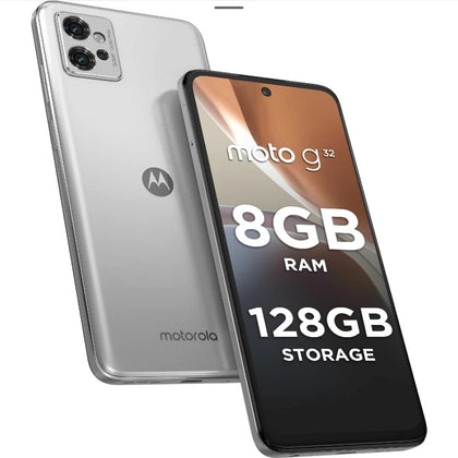 Motorola Moto G32 (8/128GB, Satin Silver)