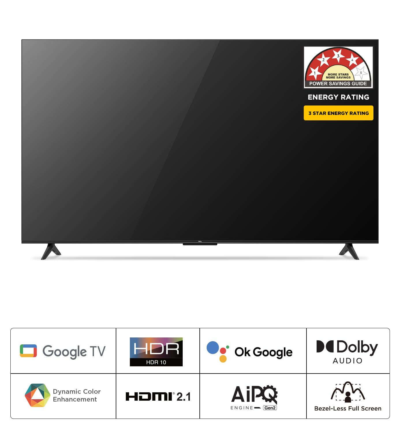 TCL 50P635 Pro 126 cm (50 inches) Ultra HD 4K Smart LED Google TV