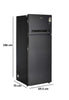 Whirlpool INV CNV 515 3S 500L 3 Star Inverter Frost-Free Double Door Refrigerator, Steel Onyx (21306)