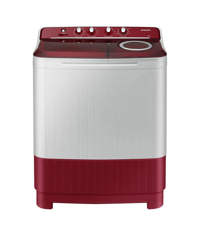 Samsung WT75B3200RR/TL 7.5 Kg Top Load Washing Machine (Light Grey & Red Base)