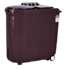 Whirlpool ACE 8.5 Turbo Dry 8.5 Kg 5 Star Semi-Automatic Top Loading Washing Machine, Wine Dazzle (30309)