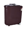 Whirlpool ACE 8.5 TURBO DRY 8.5 Kg 5 Star Semi-Automatic Top Loading Washing Machine, Wine Dazzle (30264)