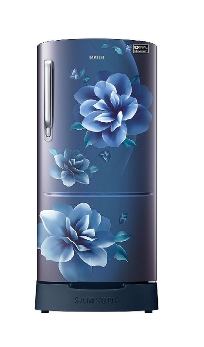 Samsung RR20C1823CU/HL 183L Direct-Cool Single Door Refrigerator, Camellia Blue