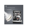IFB Neptune VX1 Plus, 15 Place Settings Free Standing Dishwasher, Inox Grey