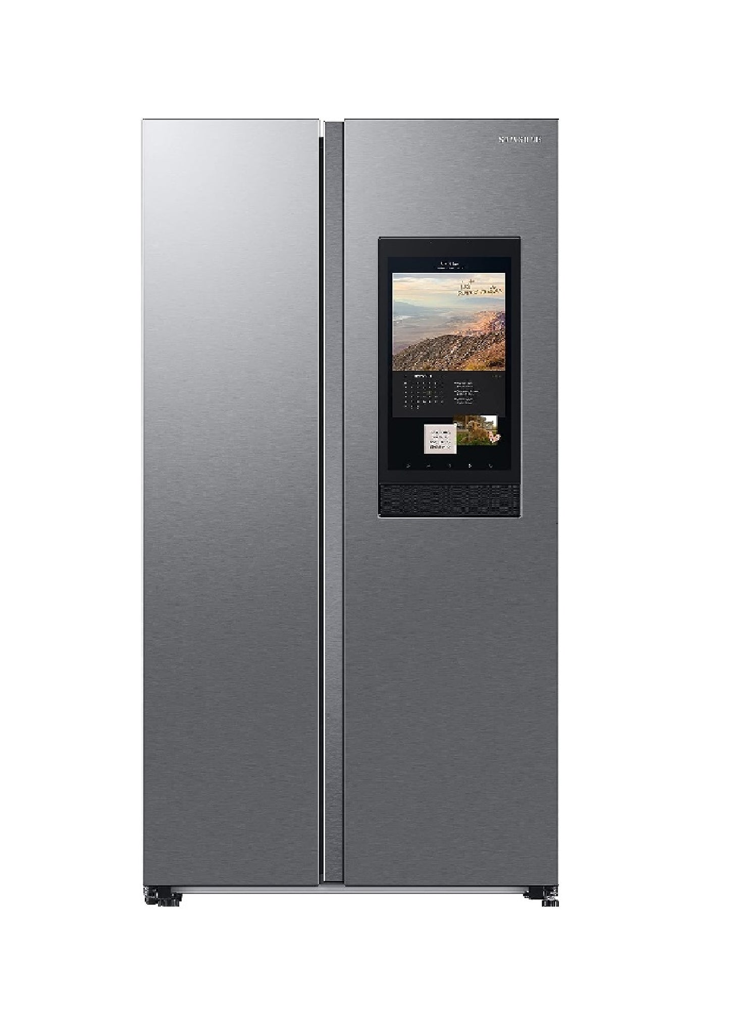 Samsung RS7FCG8113SLHL 635L Side by Side Refrigerator (‎Clean Steel)