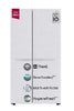 LG GL-B257DLWX 655L Frost-Free Inverter Wi-Fi Side-By-Side Refrigerator, (Linen White)