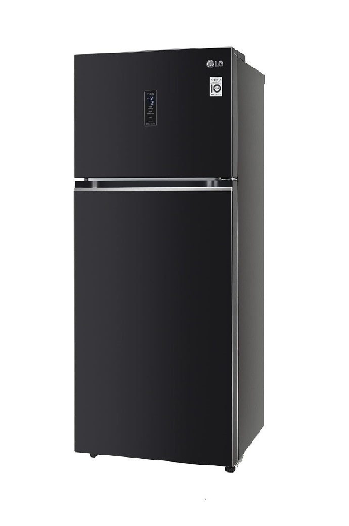 LG GL-T412VESX 380L 3 Star Frost-Free Smart Inverter Double Door Refrigerator (Ebony Sheen)