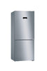 Bosch KGN46XL40I 415 L 3 Star Frost Free Double Door Refrigerator (Black, Vero Inverter, Vitafresh, Bottom Freezer)