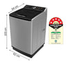 IFB TL-SLBS 9.0KG AQUA Top Load Washing Machine Aqua Conserve (Silver)
