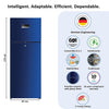 Bosch CTC35BT3NI 358L Inverter Frost Free Refrigerator (Egyptian Blue)
