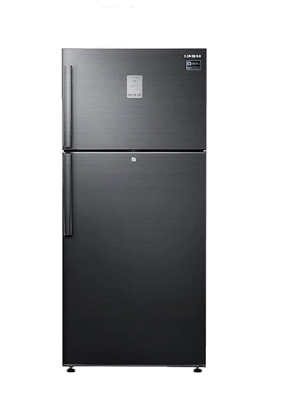 Samsung RT49B6338BS/TL, 478L 2 Star Frost-Free Double Door Digital Inverter Refrigerator (Black Inox)