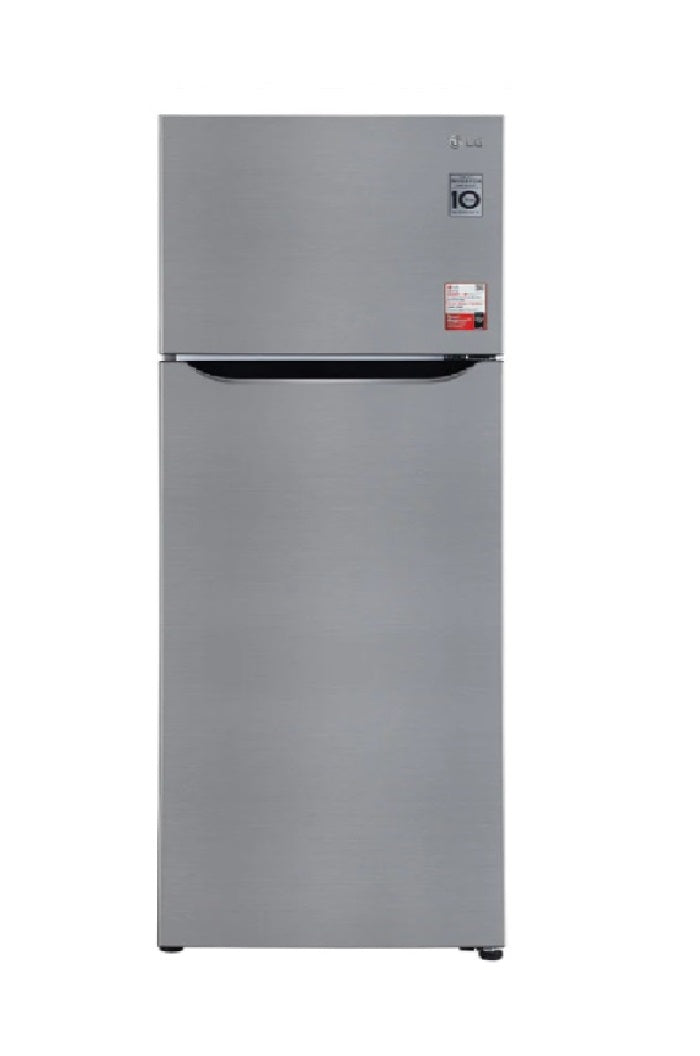 LG GL-S342SPZY 340 Litres 2 Star Frost Free Double Door Refrigerator (Convertible, Shiny Steel)