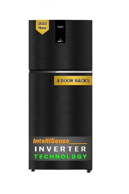 Whirlpool IF INV ELT DF355 2S 308 L Frost Free Double Door Refrigerator Omega Black (21826)