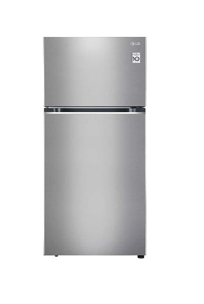 LG GL-S422SPZY 423 litre 2 star Double Door Refrigerator, Shiny Steel
