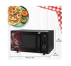 LG MJ2887BWUM 28L Charcoal Convection Microwave Oven (Black)