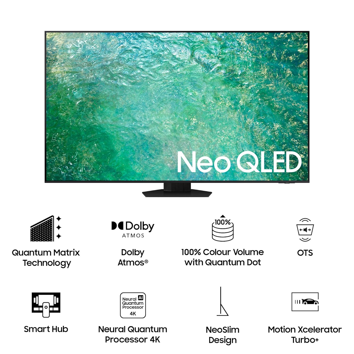 Samsung QA55QN85CAKLXL 138 cm (55 inches) 4K Ultra HD Smart Neo QLED TV