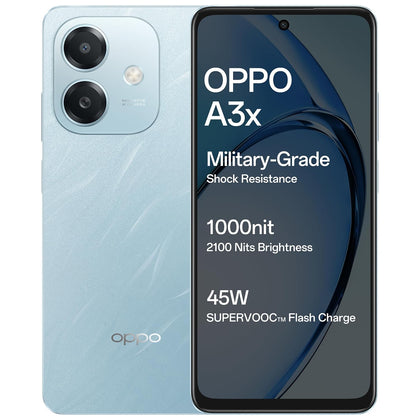 Oppo A3X 4G (4/128GB, Ocean Blue)