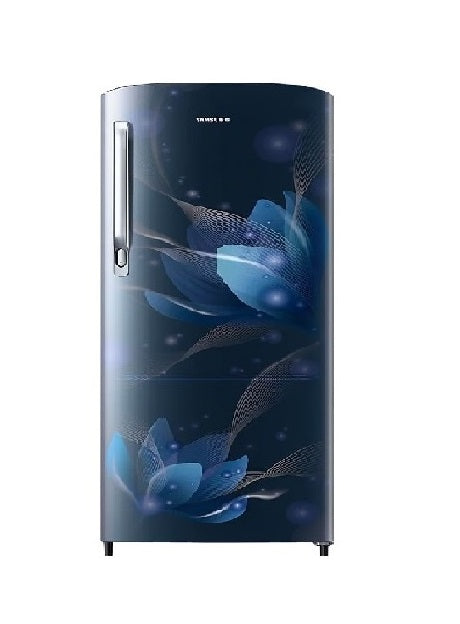 SAMSUNG RR20C1712U8/HL 183 L Direct Cool Single Door 2 Star Refrigerator  (Blooming Saffron Blue)