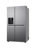 LG L257CPZ3 630 Ltrs Frost Free Side by Side Refrigerator (Shiny Steel)