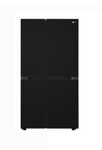 LG GL-B257DBM3 650 Lts Convertible Side By Side Refrigerator (Black Mirror)