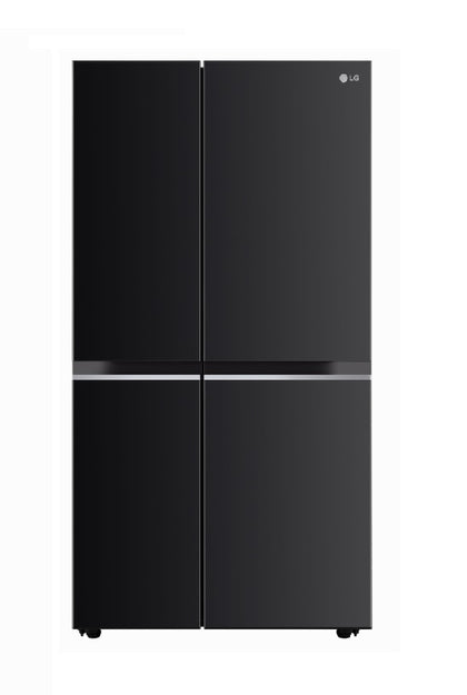LG GL-B257EES3 650 Litres Convertible Side By Side Refrigerator (Ebony Sheen)