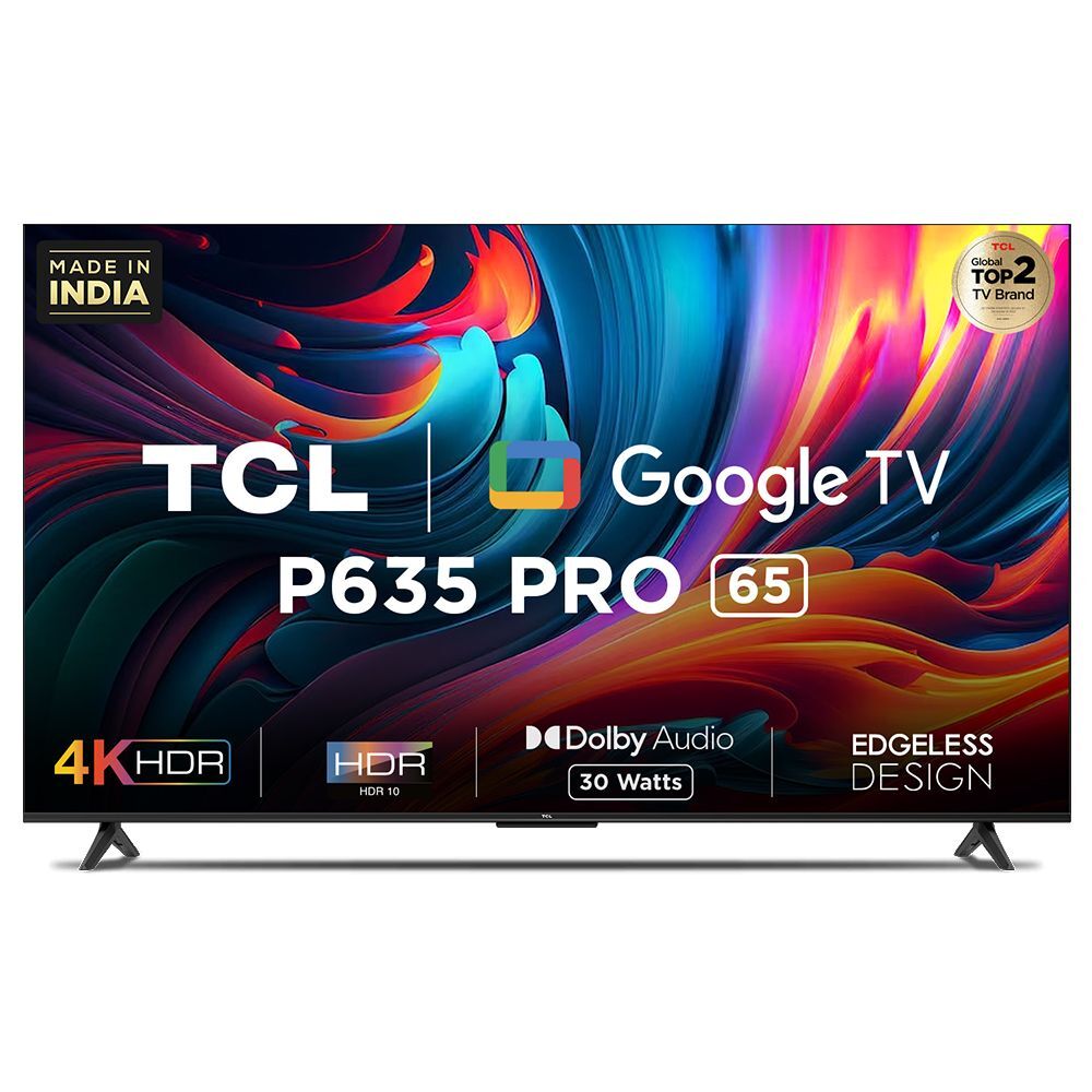 TCL 65P635 PRO 65 4K UHD Smart Google TV