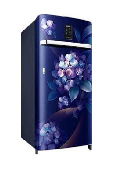 SAMSUNG RR21C2E24HS/HL 189 L Frost Free Single Door 4 Star Refrigerator (Hydrangea Blue)