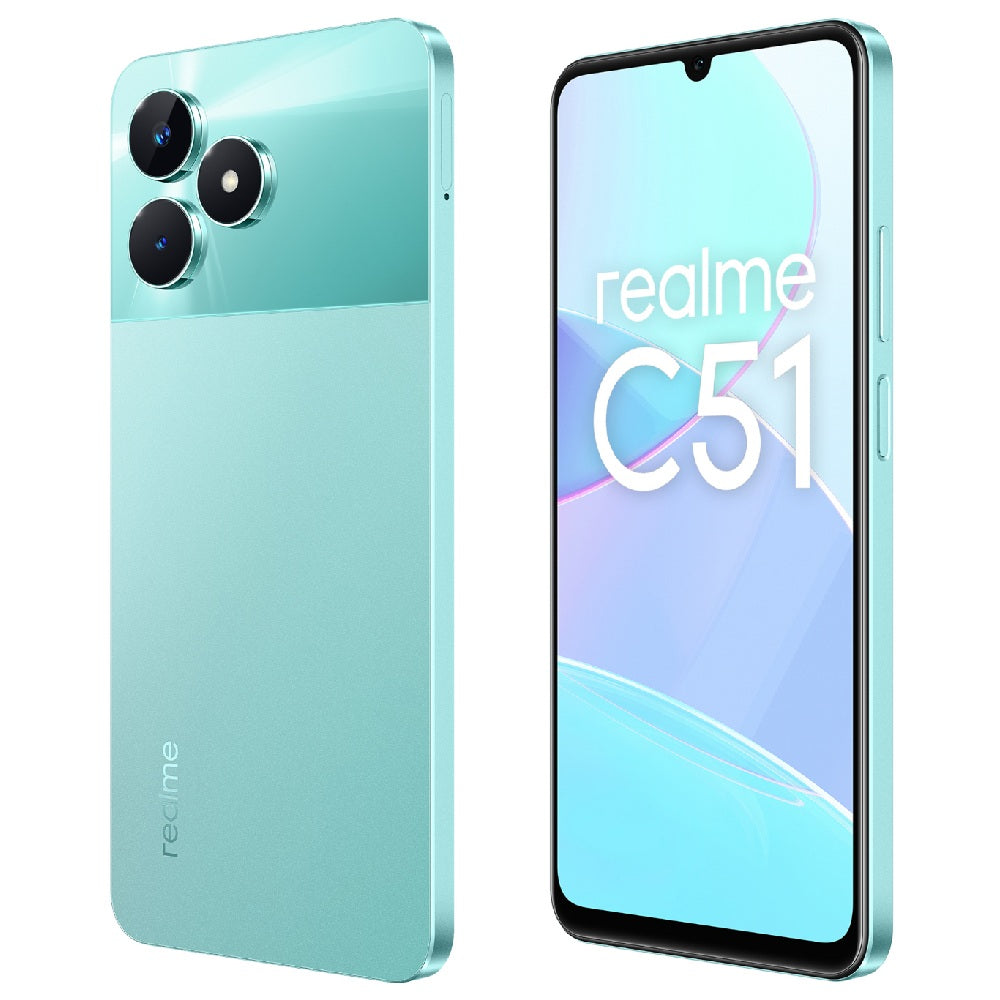 Realme C51 4G (4/64GB, Mint Green)