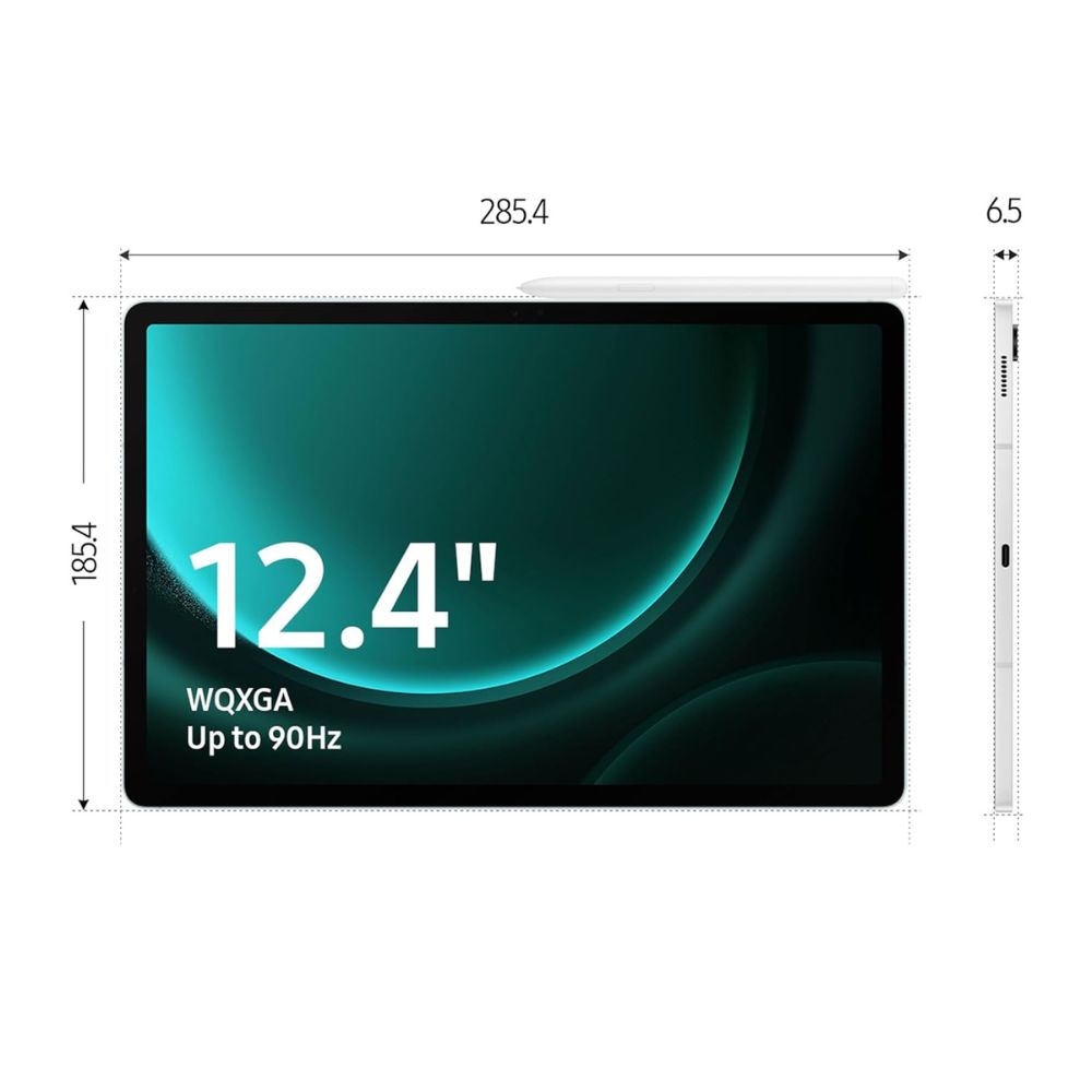 Samsung Tab S9 FE Plus 5G WiFi SM-X610NZAA (8/128GB, Gray)