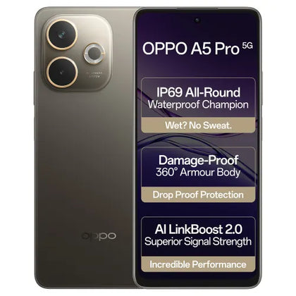 Oppo A5 Pro 5G (8/128GB, Mocha Brown)