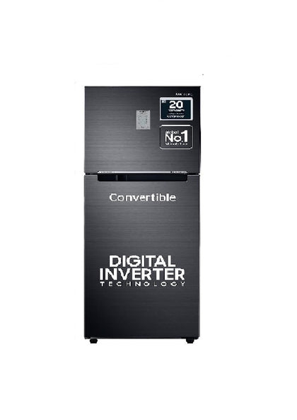 Samsung RT28C3733BX/HL 236 Ltrs Digital Frost Free Double Door Refrigerator (Luxe Black)