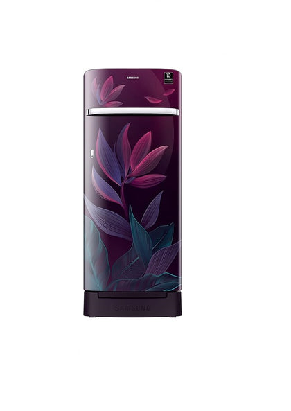 Samsung RR23D2H259R/HL 215 Ltrs Direct  Cool Single Door Refrigerator (Paradise Bloom Purple)